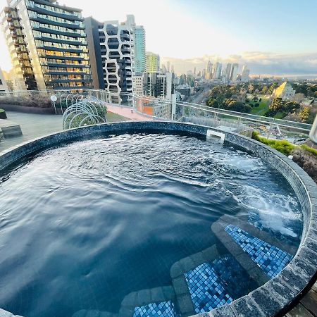 Cozy 1 Bed Apt & Spa,Free Parking ,Phenomena Views メルボルン エクステリア 写真