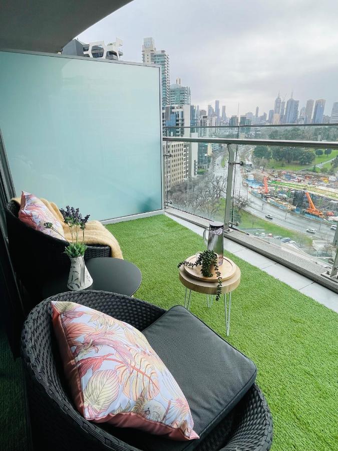 Cozy 1 Bed Apt & Spa,Free Parking ,Phenomena Views メルボルン エクステリア 写真