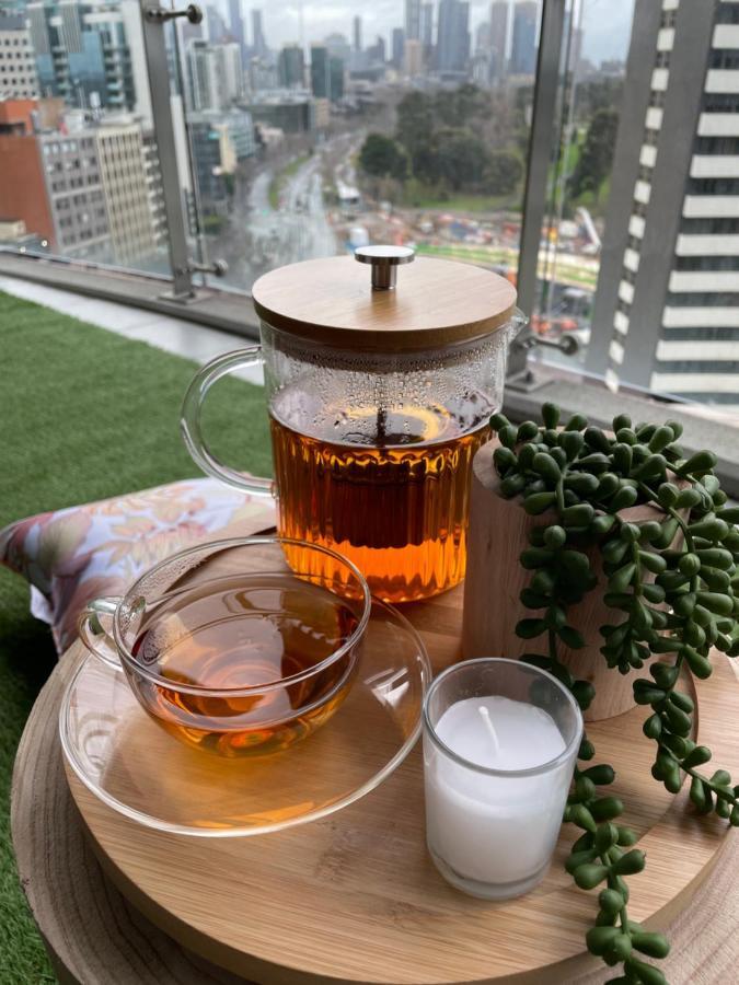 Cozy 1 Bed Apt & Spa,Free Parking ,Phenomena Views メルボルン エクステリア 写真